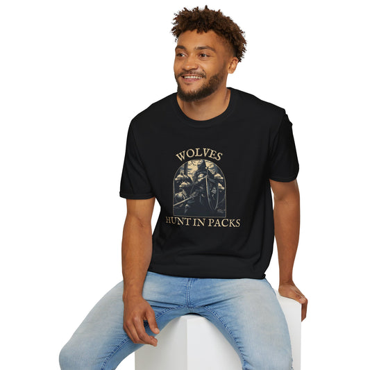 Dragon's Dogma Inspired Unisex T-shirt 'Wolves Hunt in Packs' Gaming T-shirt Gift for gamer