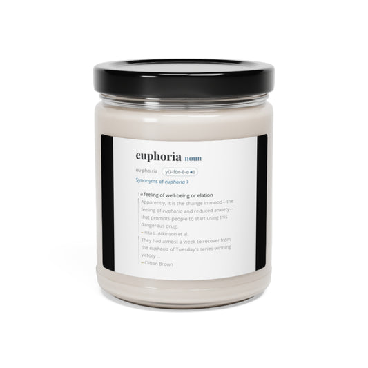 Euphoria Scented Soy Candle, 9oz
