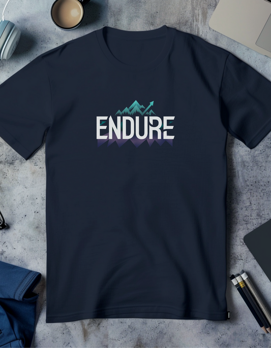 "ENDURE" Inspirational Logo Tee